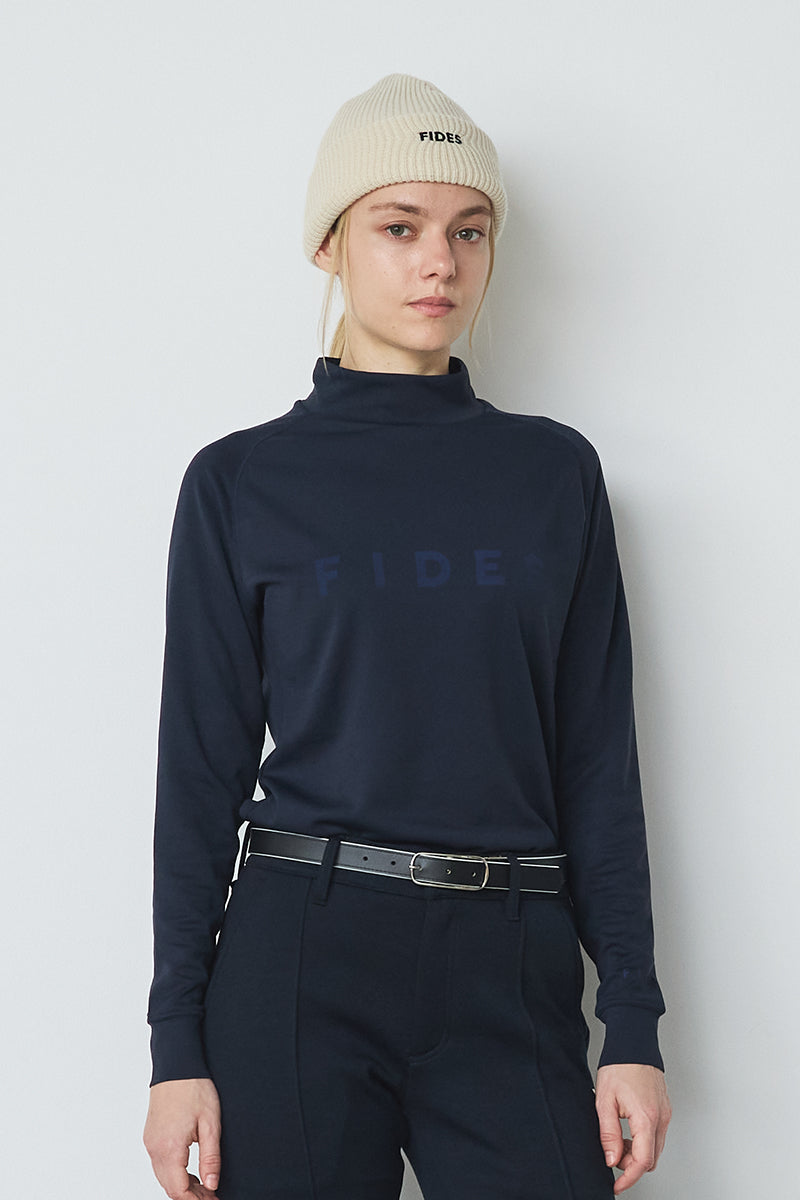LOGO MOCK NECK L/S – FIDES