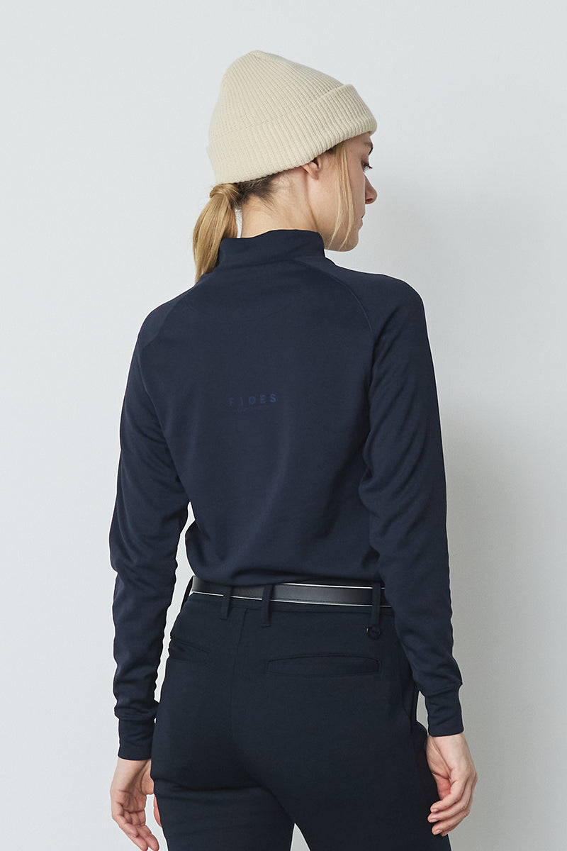 LOGO MOCK NECK L/S – FIDES