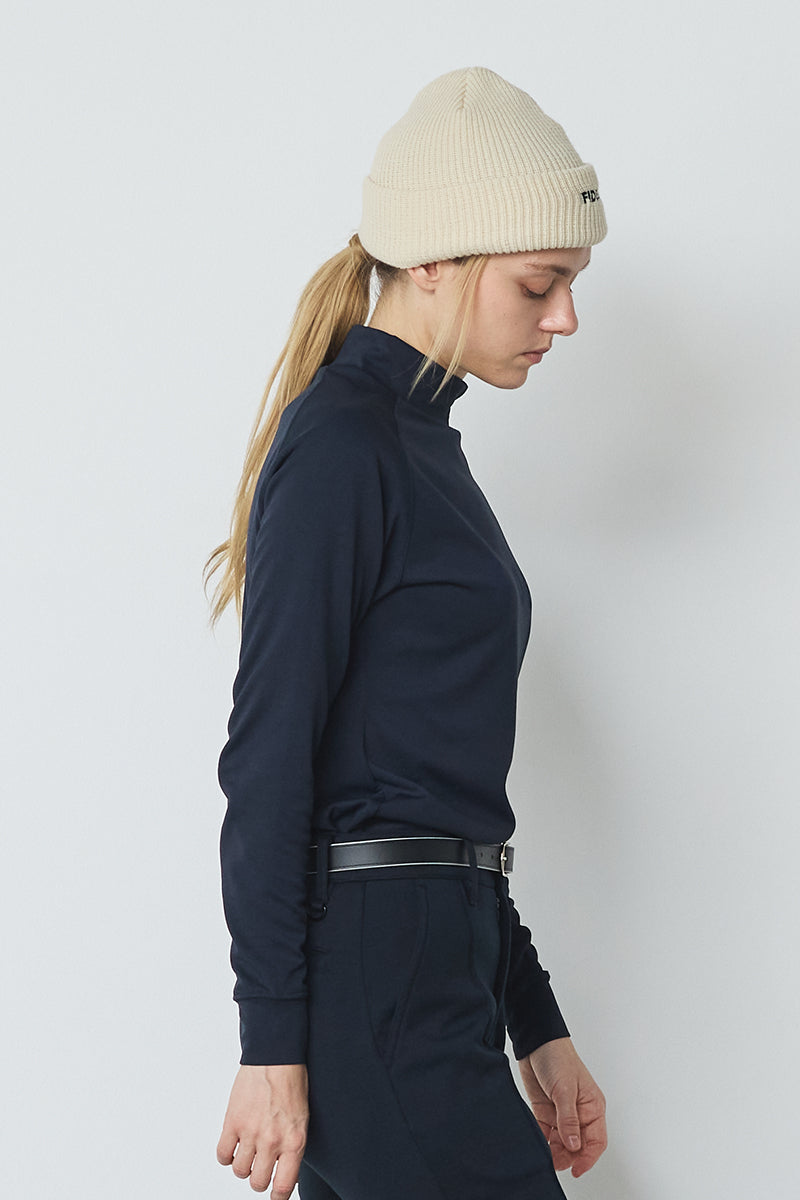LOGO MOCK NECK L/S – FIDES