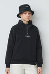 HALF ZIP BACK FLEECE PULLOVER
