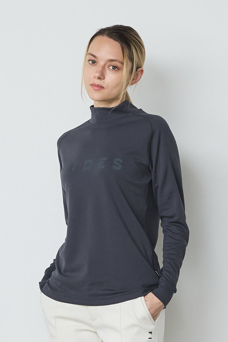 LOGO MOCK NECK L/S – FIDES