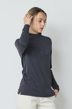 LOGO MOCK NECK L/S – FIDES