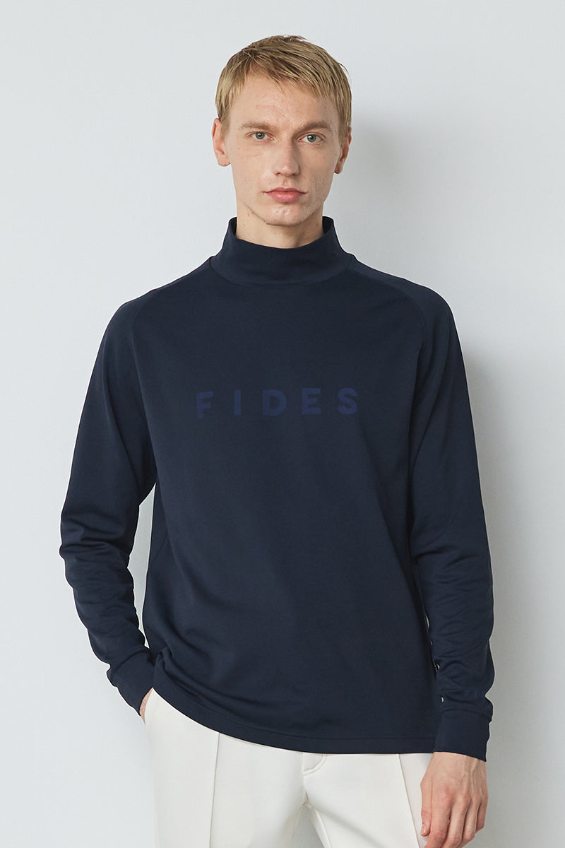 LOGO MOCK NECK L/S – FIDES