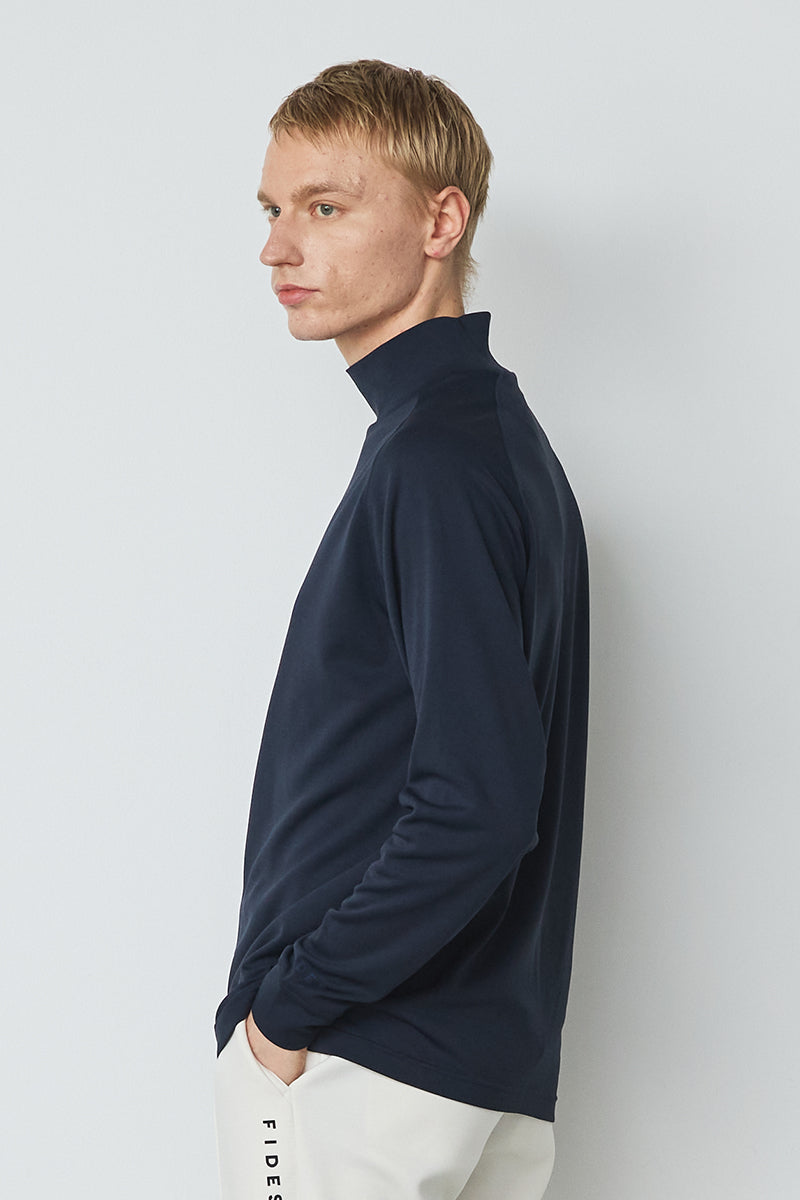 LOGO MOCK NECK L/S – FIDES