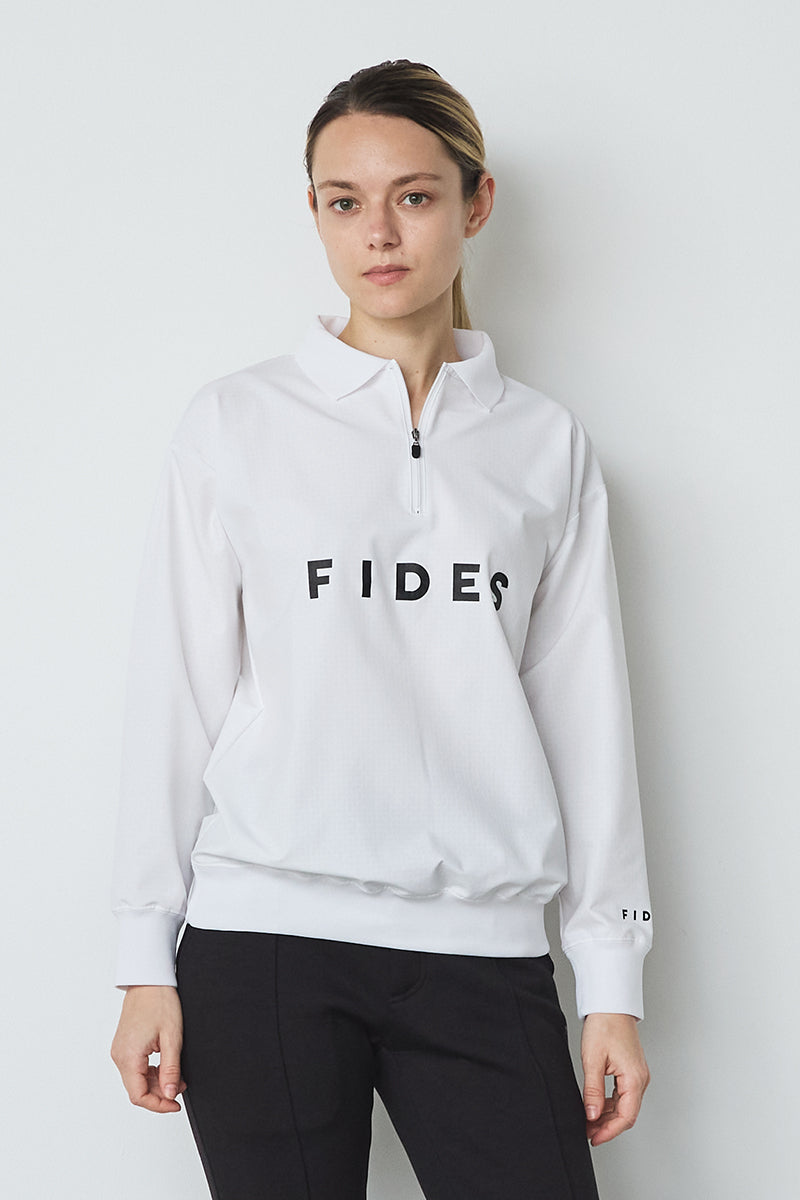 HALF ZIP POLO L/S