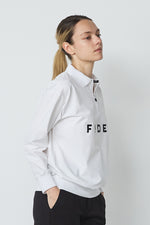 HALF ZIP POLO L/S