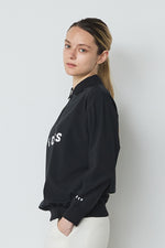HALF ZIP POLO L/S