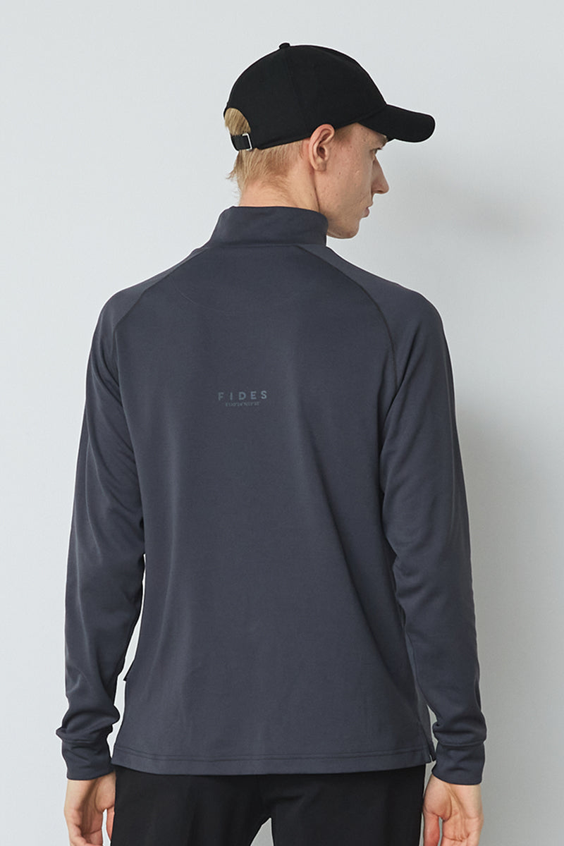 LOGO MOCK NECK L/S – FIDES