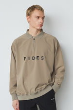 HALF ZIP POLO L/S
