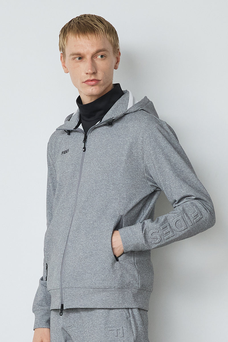 BACK MESH PUNCH FULL ZIP PARKA