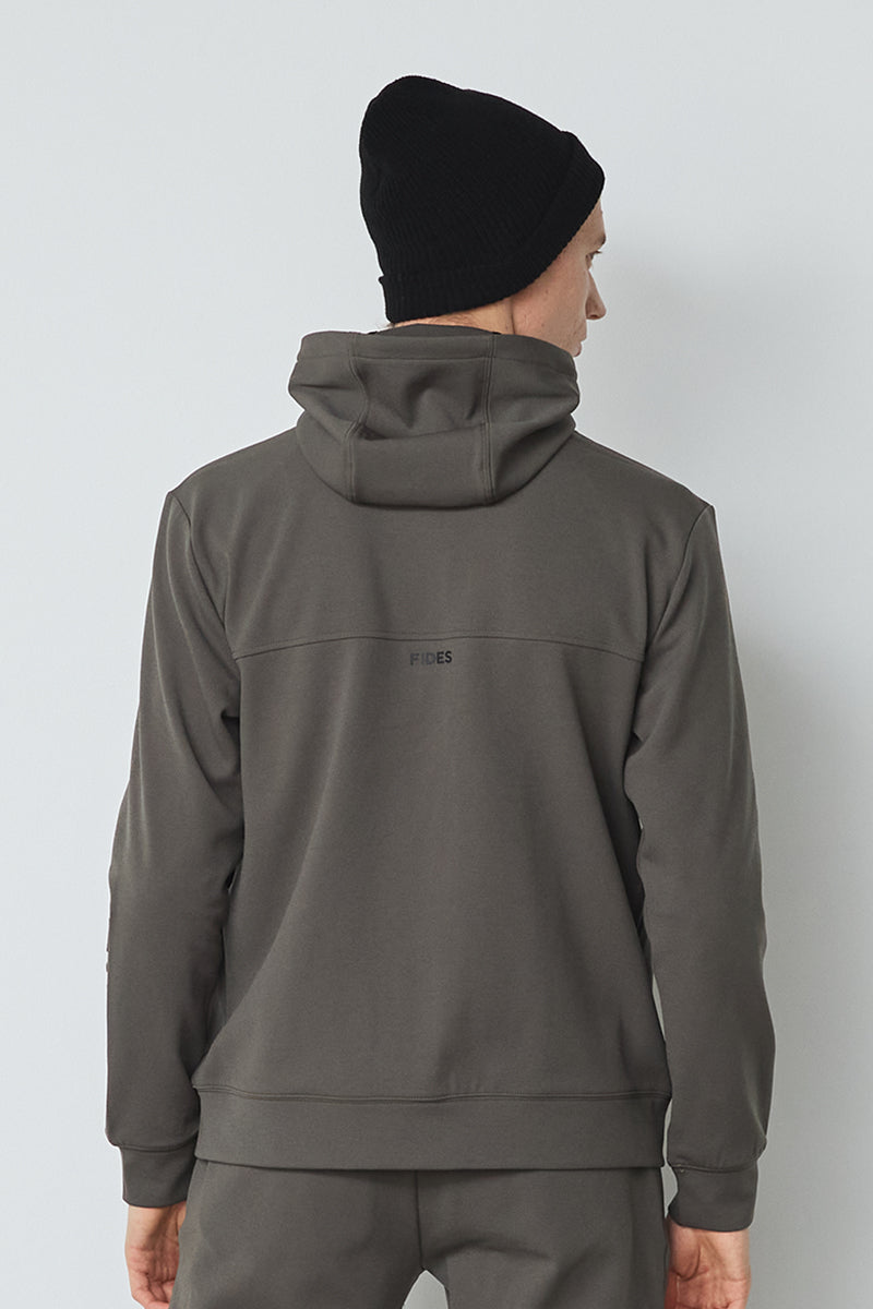 BACK MESH PUNCH FULL ZIP PARKA