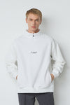 HALF ZIP BACK FLEECE PULLOVER