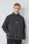 HALF ZIP BACK FLEECE PULLOVER