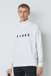 LOGO MOCK NECK L/S