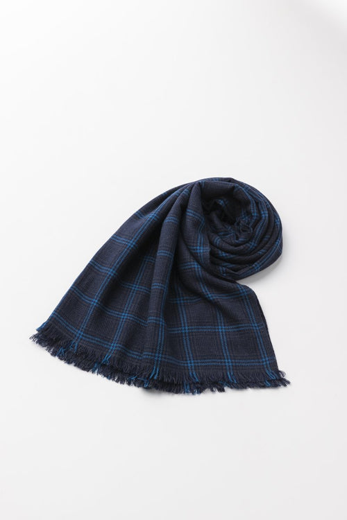 GLEN CHECK STOLE